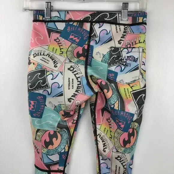 Billabong Ladies 1MM Sea Legs/Wetsuit Leggings - 4 - Picture 9 of 10